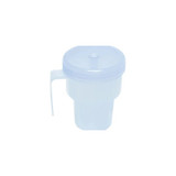 Fabrication Enterprises - Kennedy - 60-1000 - Spillproof Drinking Cup 7 Oz Translucent Plastic Reusable