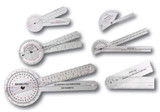 Fabrication Enterprises - Baseline - 12-1028 - Plastic Goniometer - 6 - Piece Set