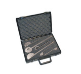 Fabrication Enterprises - Baseline - 12-1043 - Goniometer Set, Stainless Steel, 6 - Pieces With Case (Fe121043, 060065)
