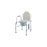 Graham Field - 6433A-2 - Commode Drop Arm Coll Lumex - Bathroom Safety