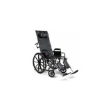 Graham Field - Advantage - 3K010330 - Health Products Reclining Wheelchair Desk Length Arm Elevating Legrest Black Upholstery 20 Inch Seat Width Adult 300 Lbs Weight Capacity
