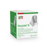 Fabrication Enterprises - Rosidal - 24-4011-1 - Compression Bandage K Short 2.4 Inch X 5 - 1/2 Yard Clip Detached Closure Tan Nonsterile High