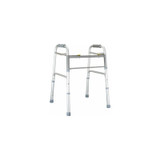 Graham Field - Lumex - 604070W-1 - Health Products - Imperial Collection - Bariatric Dual Release Folding Walker With Wheels Adjustable Height Aluminum Frame 600 Lbs Weight Capacity 33 To 40 Inch