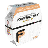 Fabrication Enterprises - Kinesio Tex Gold Fp - 24-4880 - Kinesiology Tape Beige 2 Inch X 34 Yard Cotton Nonsterile