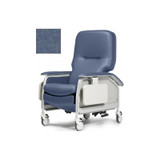 Graham Field - Lumex - Fr566G9214 - Health Products Deluxe Clinical Care Recliner Steel Blue Four Tente Swivel Caster Three Locking