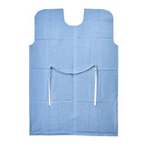 Graham Medical - 70220N - Products Patient Exam Gown Medium / Large Blue Disposable