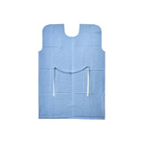 Graham Medical - 70228N - Products Patient Exam Gown Medium / Large Blue Disposable