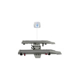Health O Meter - 2400Kl - Digital Portable Ramp Scale, Capacity: 800 Lbs/363 Kg, Resolution: 0.2 Lb/0.1Kg, Lcd Display, Rail Folds For Easy Portability, 120V Adapter (Included) Or (6) Aa Batteries (Not Included)