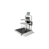 Health O Meter - 2500Ckg - Digital Wheelchair Scale With Fold - Away Seat, Kg Only