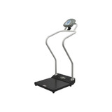 Health O Meter - 3001Kl-Amx-Bt - Handrail Scale Lcd Display 1000 Lbs / 454 Kg Capacity Gray Ac Adapter Battery Operated