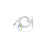 Icu Medical - Lifeshield - 1266228 - Primary Iv Administration Set Gravity 2 Ports 15 Drops / Ml Drip Rate Without Filter 100 Inch Tubing Solution