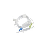 Icu Medical - Plumset - 1468728 - Iv Pump Set 2 Ports 15 Drops / Ml Drip Rate Without Filter 103 Inch Tubing Solution