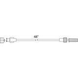 Icu Medical - Smiths - Mx612H - Fka - Ext Set, Bifur Ml/Fml Ll 7