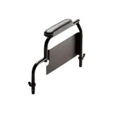 Invacare - 8881127563u550 - Fixed Height Conventional Desk Length Armrest Kit Left Vinyl Upholstery, Chrome Finish