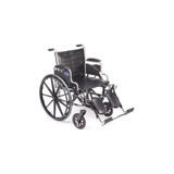 Invacare - Tracer Iv - T424Rdap - Wheelchair Dual Axle Desk Length Arm Midnight Blue Upholstery 24 Inch Seat Width Adult 350 Lbs Weight Capacity