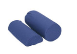 Fabrication Enterprises - 50-1218 - Roll Pillow - Half Round, With Removable Cotton/Poly Cover