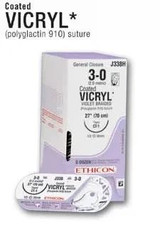 Johnson & - Coated Vicryl Ligapak - J206G - Suture, Vio Br Ct 2 - 0 54"