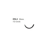 Johnson & - Ethibond - X519H - Systems - Nonabsorbable Suture With Needle Polyester Os - 4 1/2 Circle Reverse Cutting Size 2 Braided