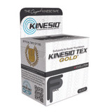 Fabrication Enterprises - Kinesio Tex Gold Fp - 24-4873 - Kinesiology Tape Black 2 Inch X 5 - 1/2 Yard Cotton Nonsterile