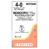 Johnson & - J Healthcare Systems - Mcp304H - Suture, Monocryl Plus Vio 4 - 0 Rb - 1