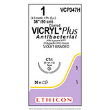 Johnson & - J Healthcare Systems - Vcp347H - Suture, Vicryl+Ctd Antibac 1 36" Ct