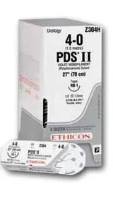 Johnson & - Pds Plus - Pdp496Zg - Suture, Mono Clr 4 - 0 18" Ps - 2