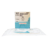 Johnson & - Perma-Hand - 1687G - Systems - Nonabsorbable Suture With Needle Silk Ps - 4 1/2 Circle Reverse Cutting Size 0 Braided