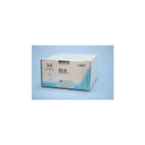 Johnson & - Perma-Hand - C003D - Systems - Nonabsorbable Suture With Needle Silk Sh - 1 1/2 Circle Taper Point Size 3 - 0 Braided
