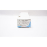Johnson & - Prolene - M8703 - Systems Nonabsorbable Suture With Needle Polypropylene Bv - 1 3/8 Circle Taper Point Size 7 - 0 Monofilament