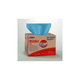 Kimberly Clark - Wypall - 41041 - X80 Task Wipe Heavy Duty Blue Nonsterile Cellulose / Polypropylene 12 - 1/2 X 16 - 4/5 Inch Reusable