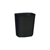Lagasse - Rcp254100Bk - Fire - Resistant Trash Can 14 Gal Rectangular Black Thermoset Polyester Open Top