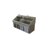 Mac Medical - Ss64 Series - Surgical Scrub Sink Dual Bay