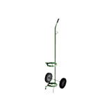 Mada Medical - 370Ae - Oxygen Cart Steel 36 To 43 Inch Green