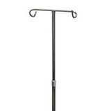 Mckesson - 16-43403 - Pole, Iv 2Hook 4Leg Heavy Base