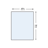 Mckesson - 16-I80-12408-S - General Purpose Drape Large Reverse Fold Sheet 60 W X 76 L Inch Sterile
