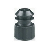 Mckesson - 177-118240K - Tube Closure Polyethylene Flanged Plug Cap Black 13 Mm For Use With Blood Drawing Tubes, Glass Test Plastic Culture Tubes Nonsterile