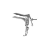 Mckesson - 43-1-312 - Argent Vaginal Speculum Graves Nonsterile Surgical Grade Stainless Steel Medium Double Blade Duckbill Reusable Without Light Source Capability