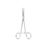 Mckesson - 43-1-458 - Argent Hemostatic Forceps Crile 6 - 1/4 Inch Length Surgical Grade Stainless Steel Nonsterile Ratchet Lock Finger Ring Handle Straight