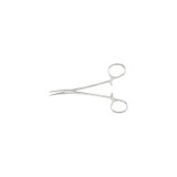 Mckesson - 43-2-442 - Hemostatic Forceps Kelly 5 - 1/2 Inch Length Office Grade Stainless Steel Nonsterile Ratchet Lock Finger Ring Handle Curved