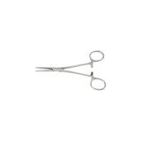 Mckesson - 43-2-447 - Hemostatic Forceps Crile 5 - 1/2 Inch Length Office Grade Stainless Steel Nonsterile Ratchet Lock Finger Ring Handle Straight