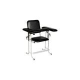 Mckesson - 4383F-Blk - Blood Drawing Chair Black
