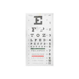 Mckesson - 63-3050 - Eye Chart 20 Foot Distance Acuity Test