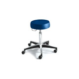 Mckesson - 81-11001Lv003 - Exam Stool Backless Pneumatic Height Adjustment 5 Casters Agate Blue
