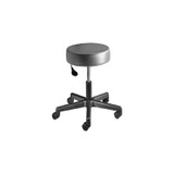 Mckesson - 81-22500Pr92 - Exam Stool Backless Pneumatic Height Adjustment 5 Casters Gunmetal Gray