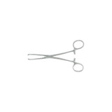Mckesson - Argent - 43-1-930 - Tissue Forceps Allis 6 Inch Length Surgical Grade Stainless Steel Nonsterile Finger Ring Handle 4 X 5 Teeth