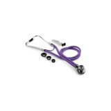 Mckesson - Lumeon - 01-641Lvgm - Sprague Stethoscope Lavender 2 - Tube 22 Inch Double - Sided Chestpiece