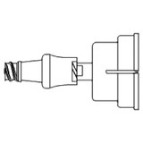 Mckesson - Mc Kesson - MS994 - Adapter, Vial Clave Connector 20Mm 