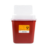 Medegen Medical - 8707 - Sharps Container, 2 Gallon , Tortuous Path Lid