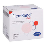 Hartmann - Flex-Band - 46150001 - Adhesive Strip 1 X 1 4 Inch Fabric Oval Tan Sterile 