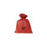 Medegen Medical - Ac1923R - Products Biohazard Waste Bag 7 To 10 Gal Red Polypropylene 19 X 23 Inch